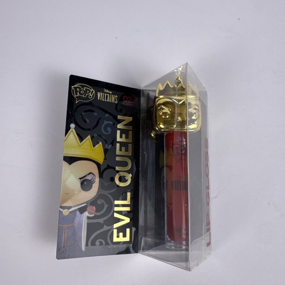 POP! Disney Villains Ursula Highlighter + Evil Queen Lip Gloss Bundle - Picture 5 of 6